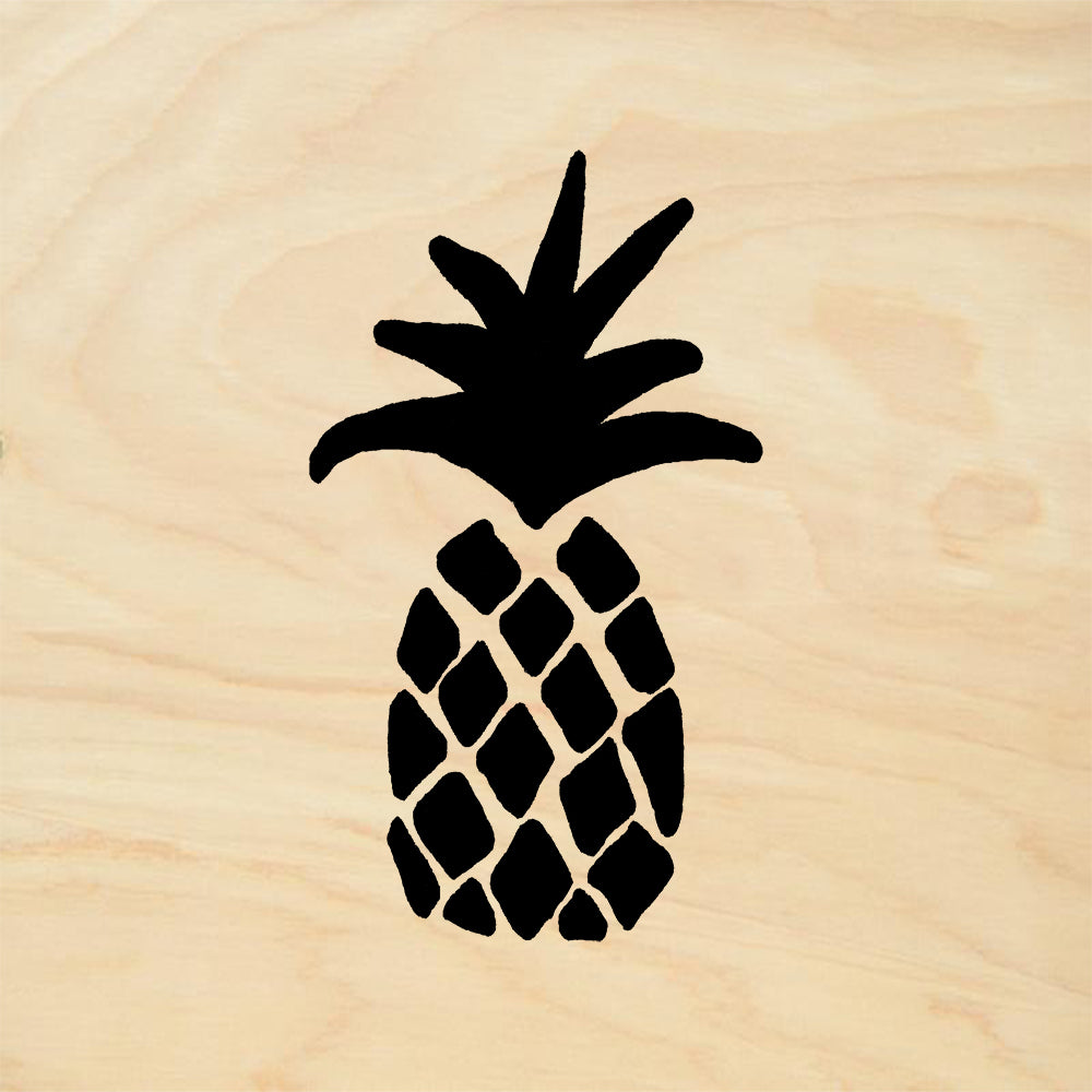 StampaFe Pineapple Tropical Rubber Art Stamp