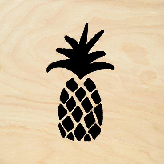 StampaFe Pineapple Tropical Rubber Art Stamp