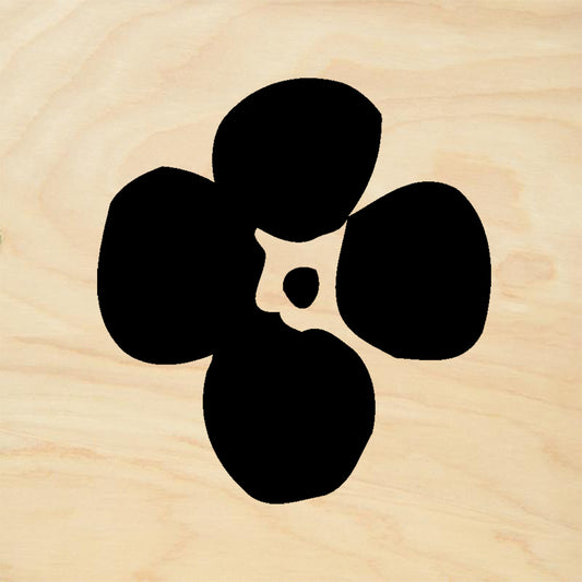 StampaFe Forget Me Not Floral Rubber Art Stamp
