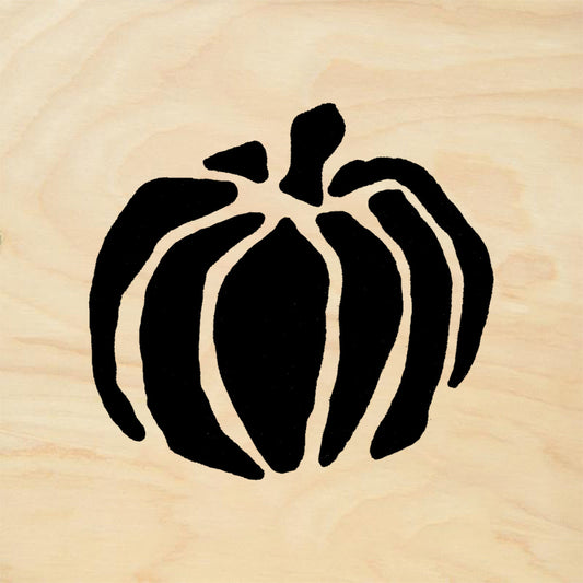 StampaFe Pumpkin Solid Autumn Rubber Art Stamp