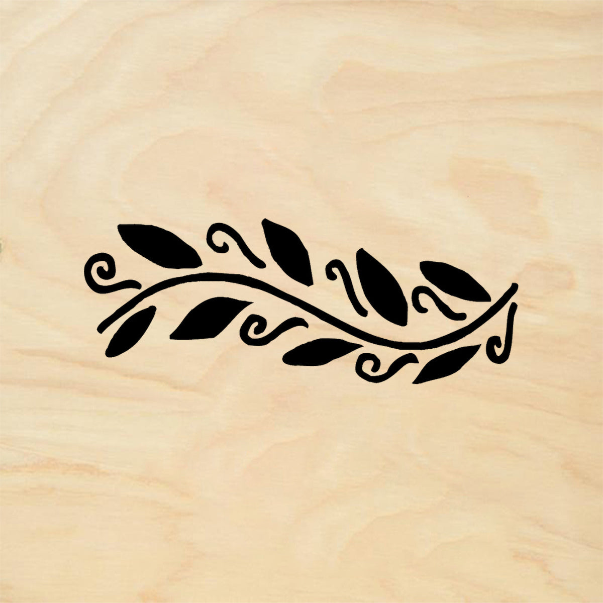 StampaFe DeVine Large Botanical Vine Rubber Art Stamp