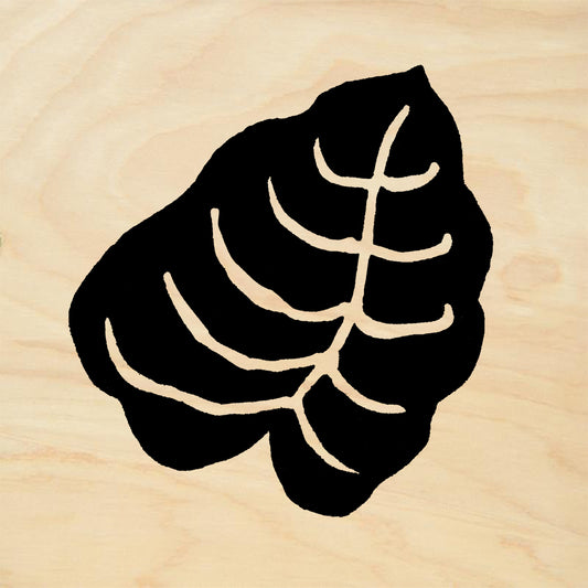 StampaFe Tahitian Leaf Tropical Rubber Art Stamp