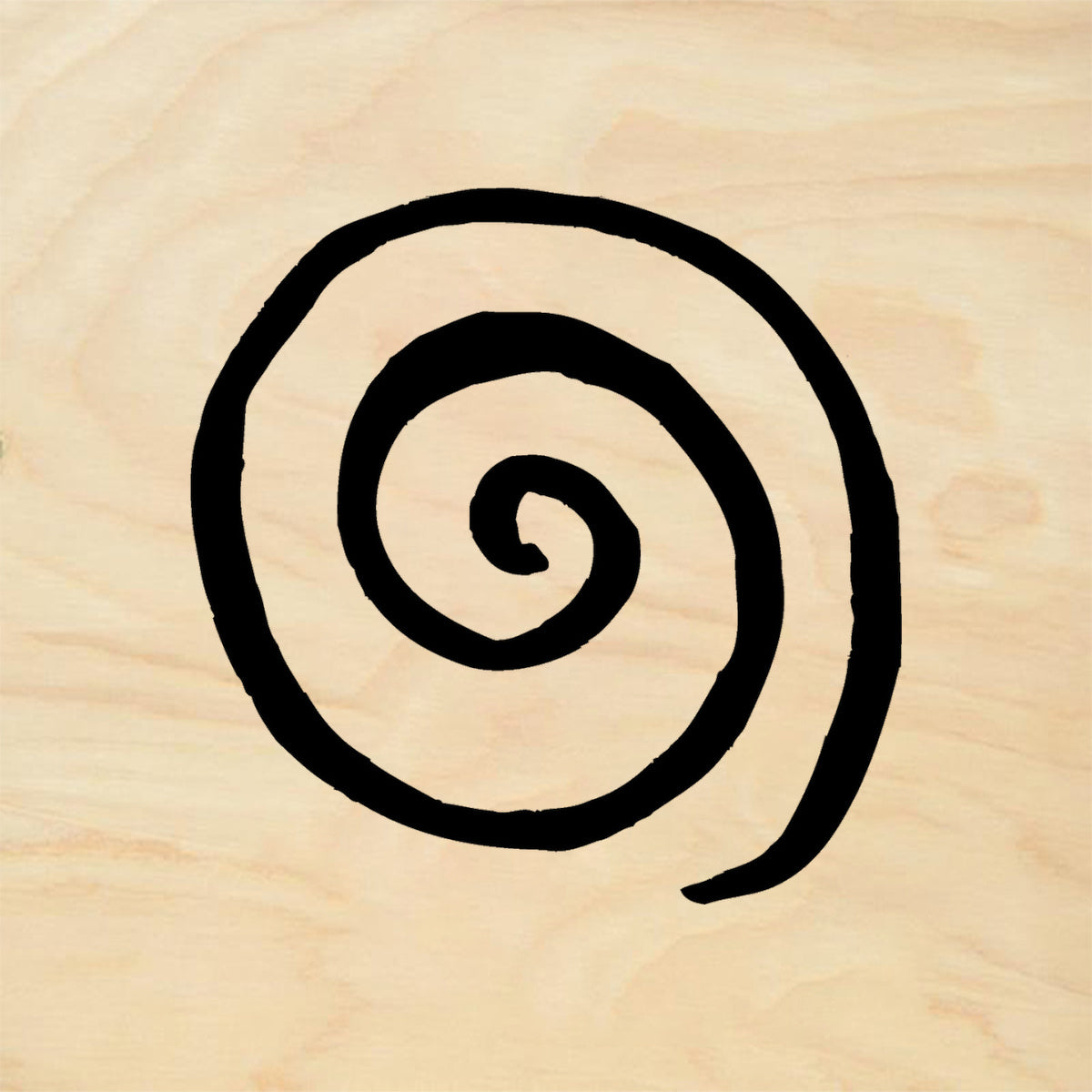 StampaFe Giant Helix Spiral Rubber Art Stamp