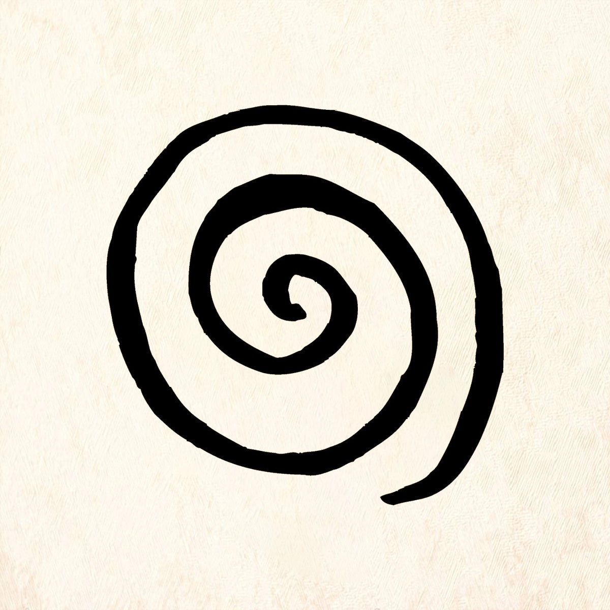 StampaFe Giant Helix Spiral Rubber Art Stamp