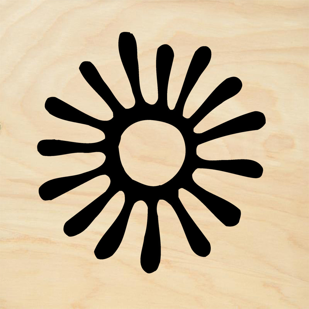 StampaFe Daisy Floral Rubber Art Stamp