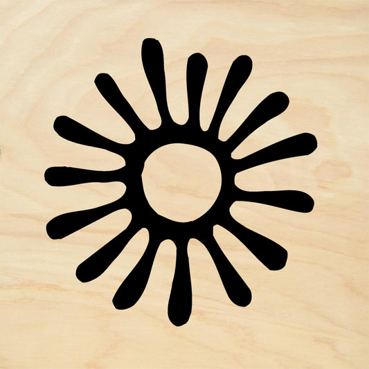 StampaFe Daisy Floral Rubber Art Stamp