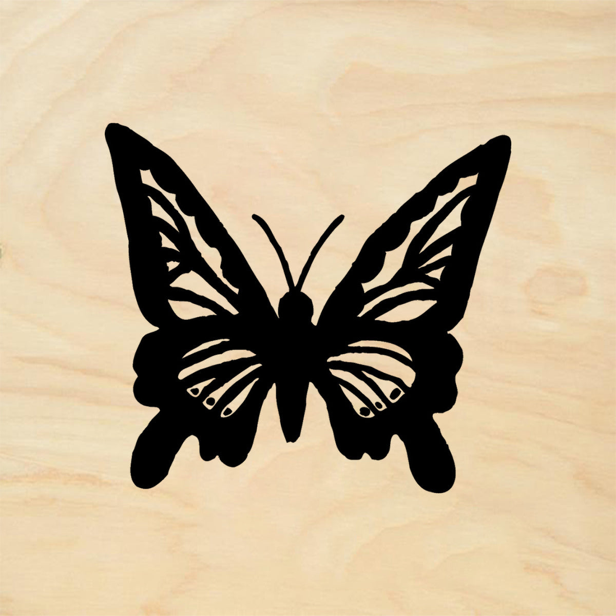 StampaFe Swallowtail Butterfly Rubber Art Stamp