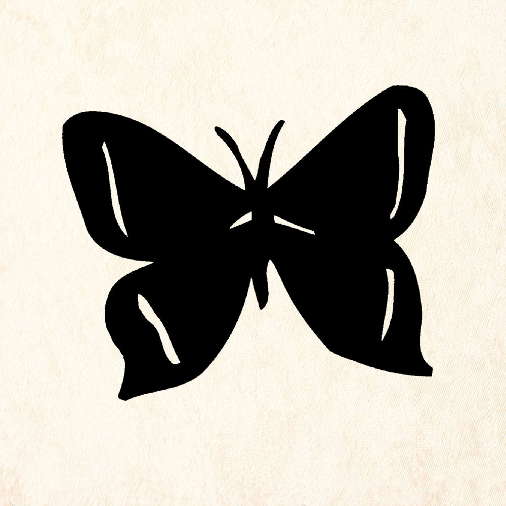 StampaFe Skipper Butterfly Card Making Rubber Art Stamp