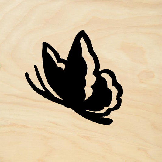 StampaFe Flying Butterfly Card Making Rubber Art Stamp