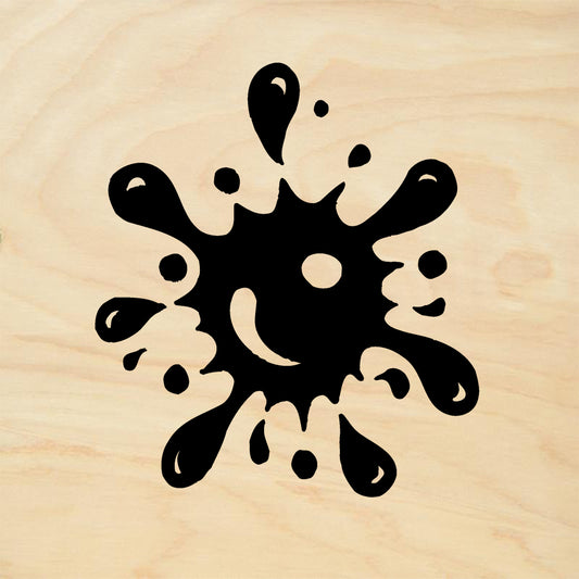StampaFe Splat Mixed Media Rubber Art Stamp