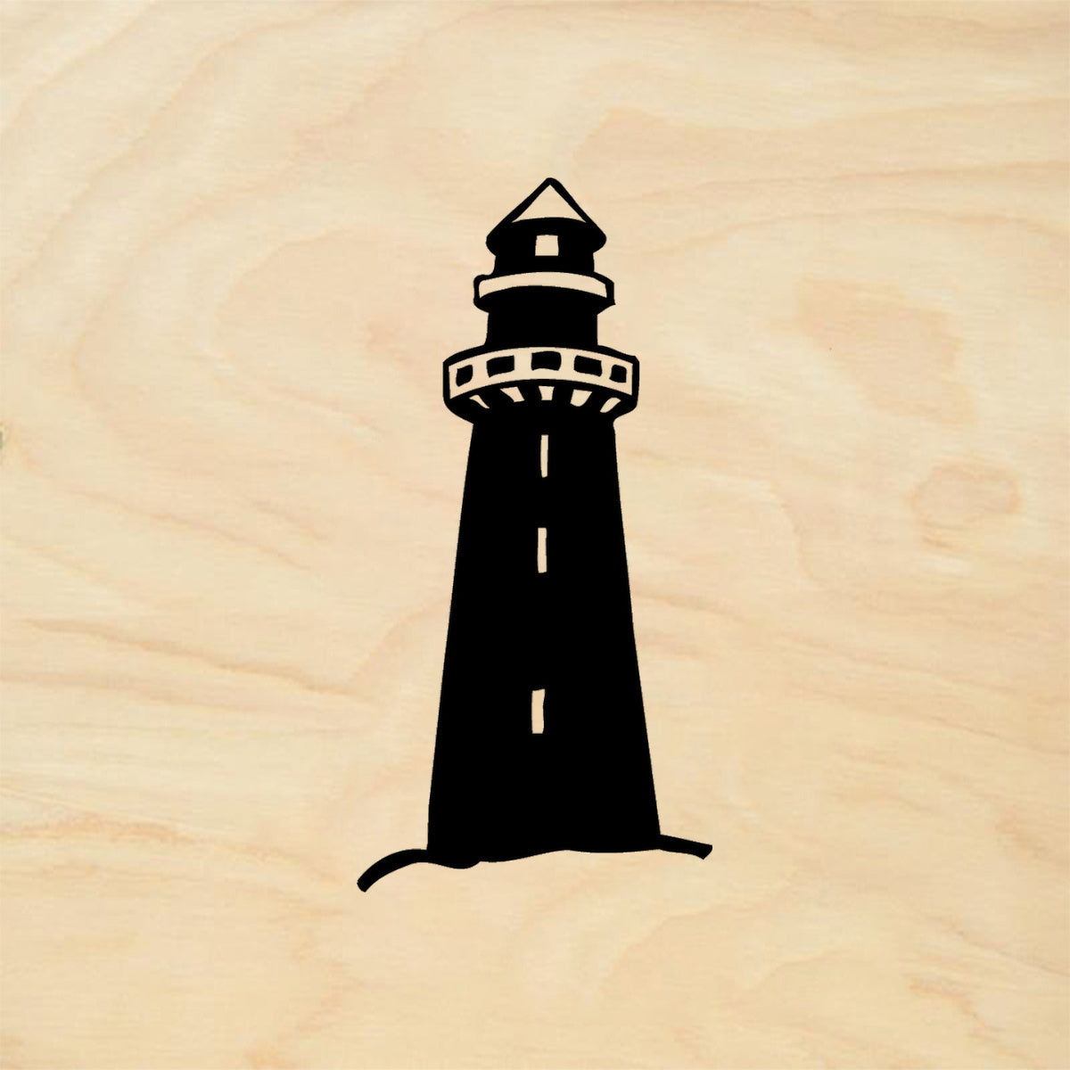 StampaFe Lighthouse Solid Coastal Rubber Art Stamp