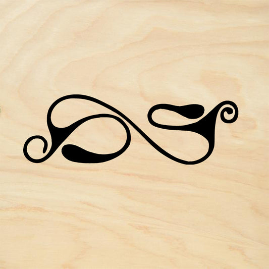 StampaFe Tattoo You Mixed Media Rubber Art Stamp