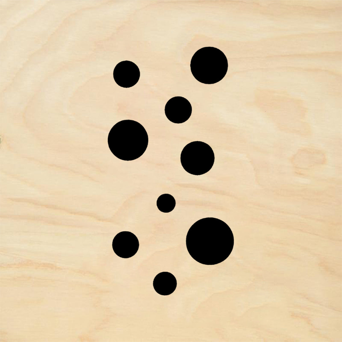 StampaFe Dots Small Mixed Media Rubber Art Stamp