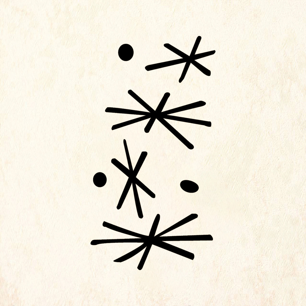 StampaFe Badda Boom Background Retro Rubber Art Stamp