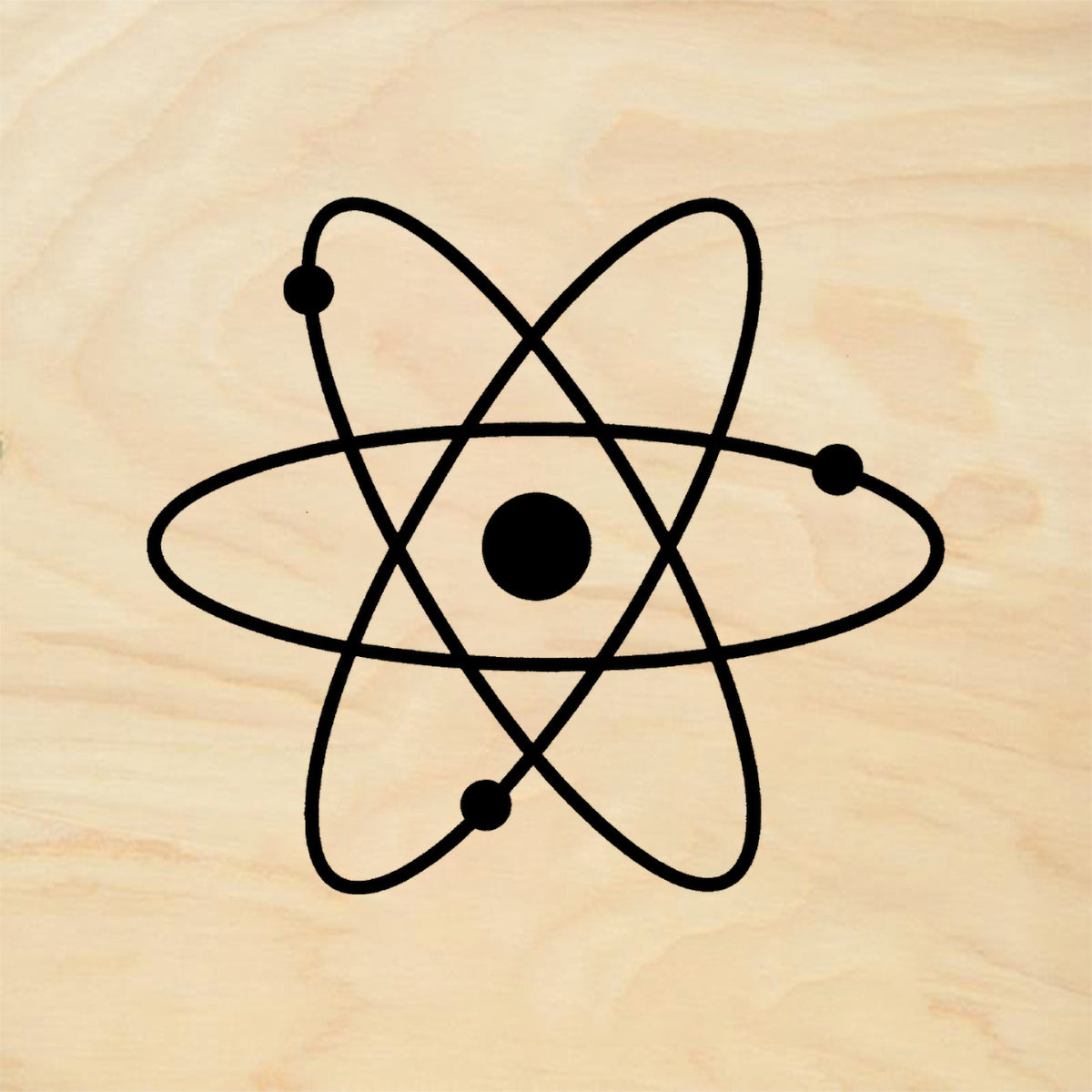StampaFe Atom Mixed Media Rubber Art Stamp