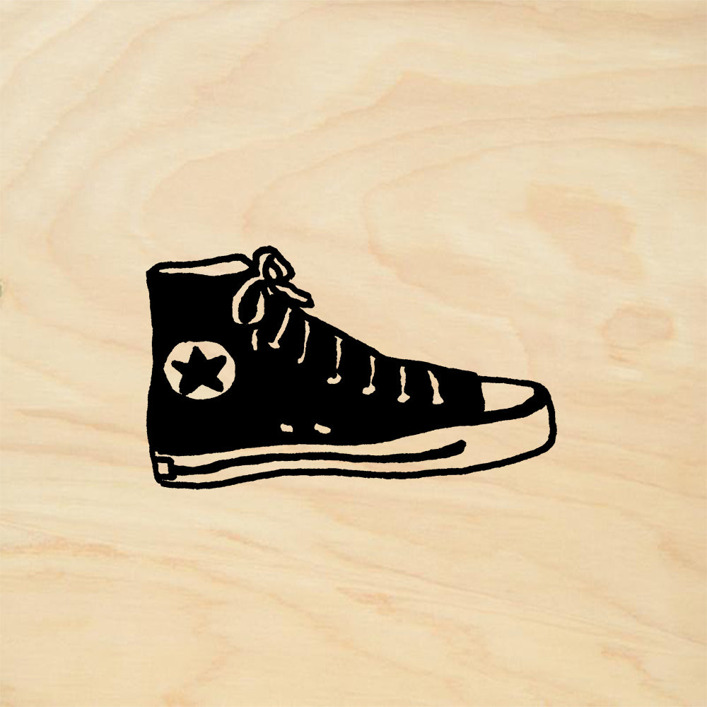 StampaFe High Top Sneaker Rubber Art Stamp