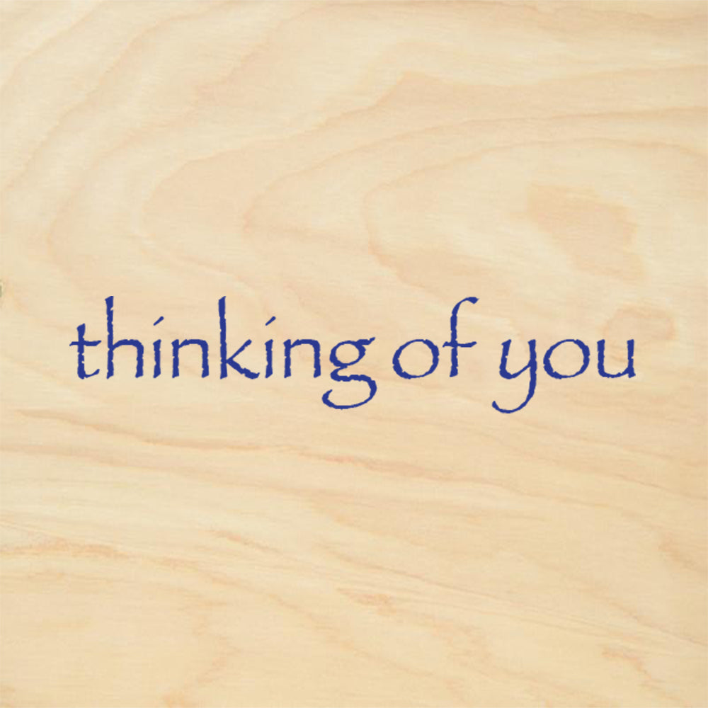 StampaFe Thinking of You Card Making Rubber Art Stamp