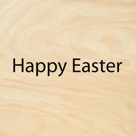 StampaFe Happy Easter Sentiment Rubber Art Stamp