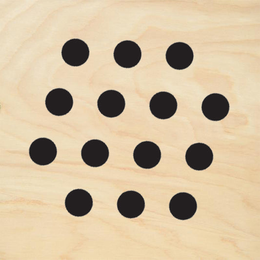StampaFe Dot Decoration Rubber Art Stamp