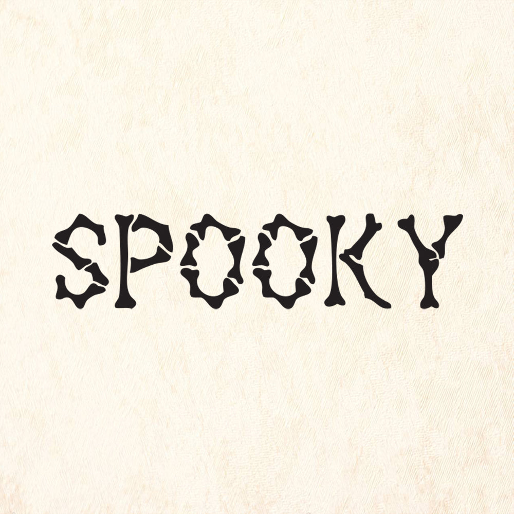 StampaFe SPOOKY Halloween-Themed Rubber Art Stamp