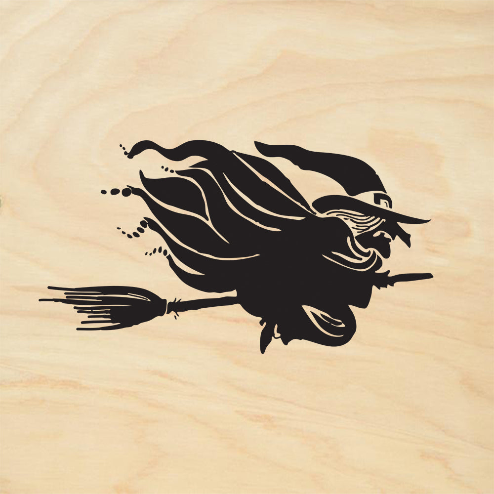 StampaFe Wicked Witch Halloween Rubber Art Stamp