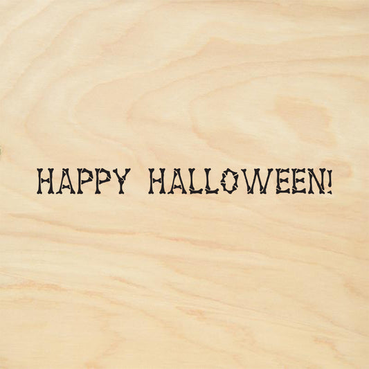StampaFe HAPPY HALLOWEEN! Rubber Art Stamp