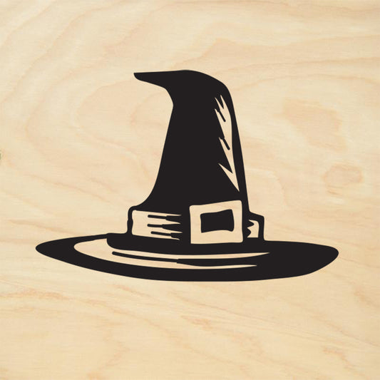StampaFe Witch's Hat Halloween Rubber Art Stamp