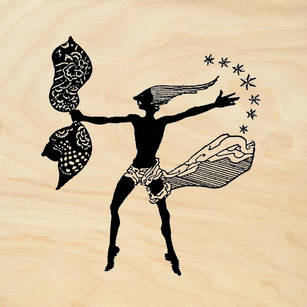 StampaFe Jean Mixed Media Rubber Art Stamp