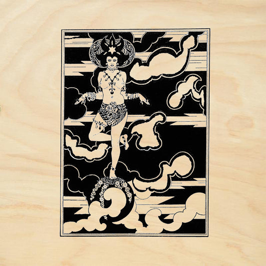 StampaFe Sky Dragon Mixed Media Rubber Art Stamp
