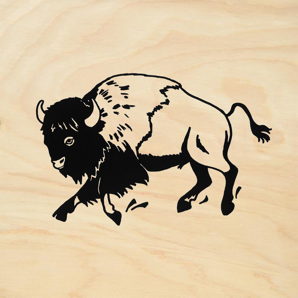 StampaFe Buffalo Southwestern Rubber Art Stamp