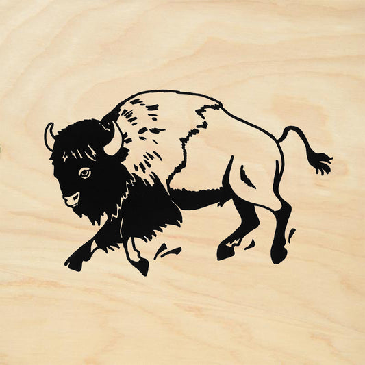 StampaFe Buffalo Southwestern Rubber Art Stamp
