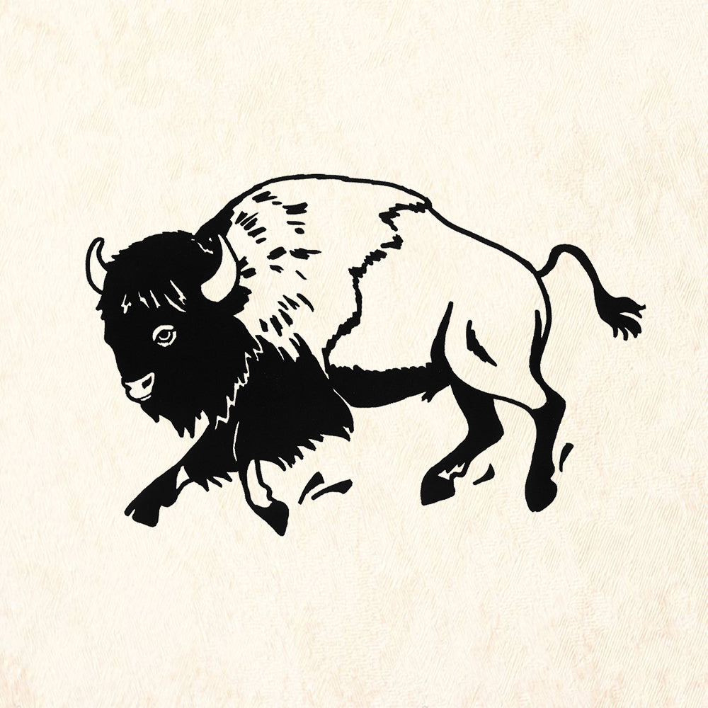 StampaFe Buffalo Southwestern Rubber Art Stamp