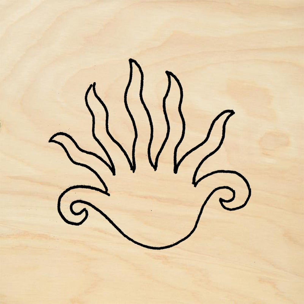 StampaFe Ray Thing Rubber Art Stamp