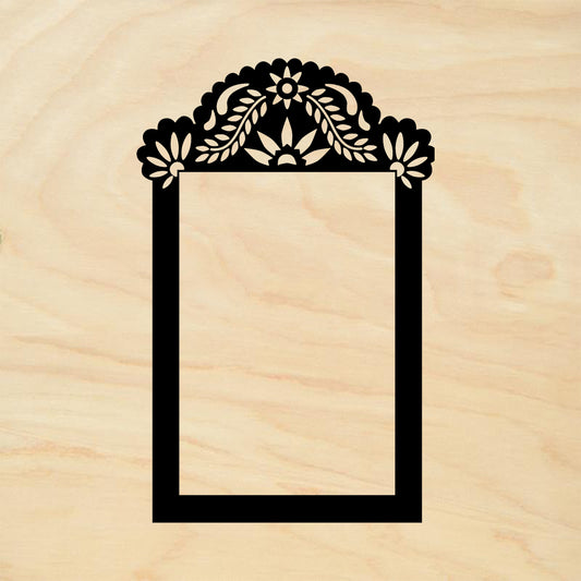 StampaFe Shrine Frame Day of the Dead Rubber Art Stamp