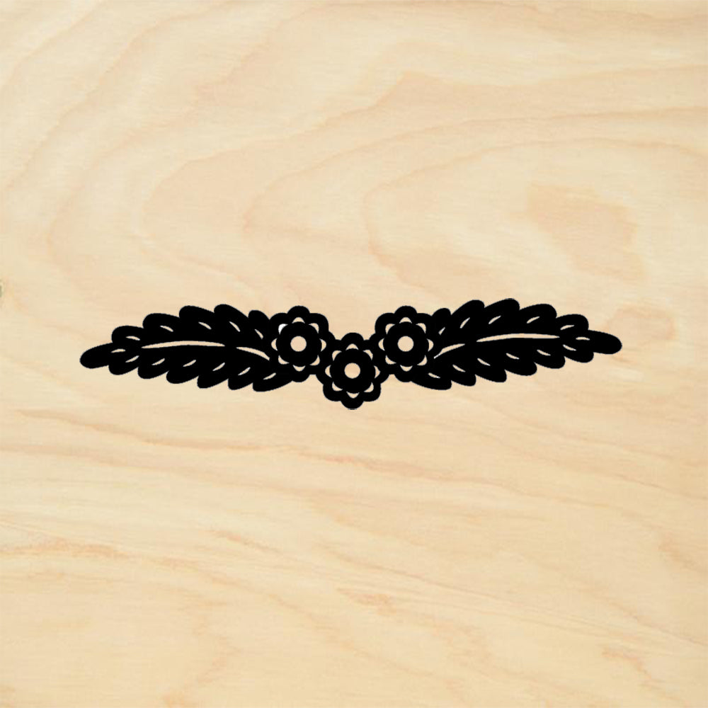 StampaFe Floral Spray Botanical Rubber Art Stamp