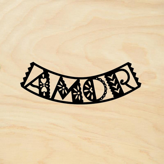 StampaFe Amor Picado Day of the Dead Rubber Art Stamp