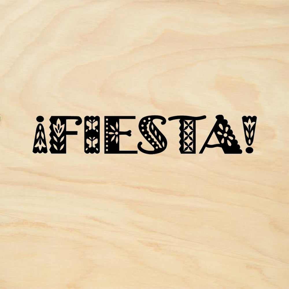 StampaFe Fiesta Card Making Rubber Art Stamp
