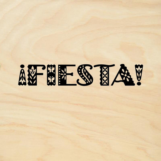 StampaFe Fiesta Card Making Rubber Art Stamp