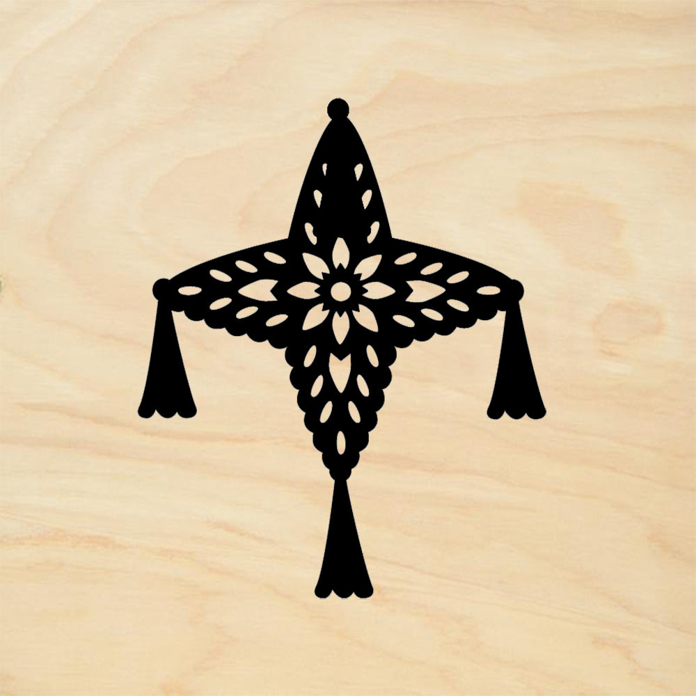 StampaFe Pinata Day of the Dead Rubber Art Stamp