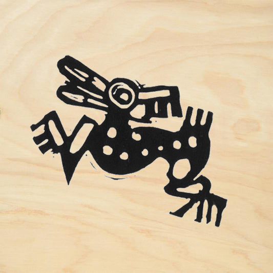StampaFe Spotted Dear Tribal Rubber Art Stamp