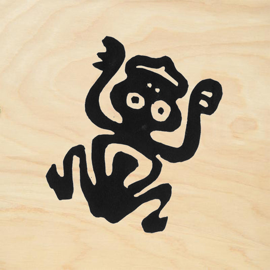 StampaFe Frog Tribal Rubber Art Stamp