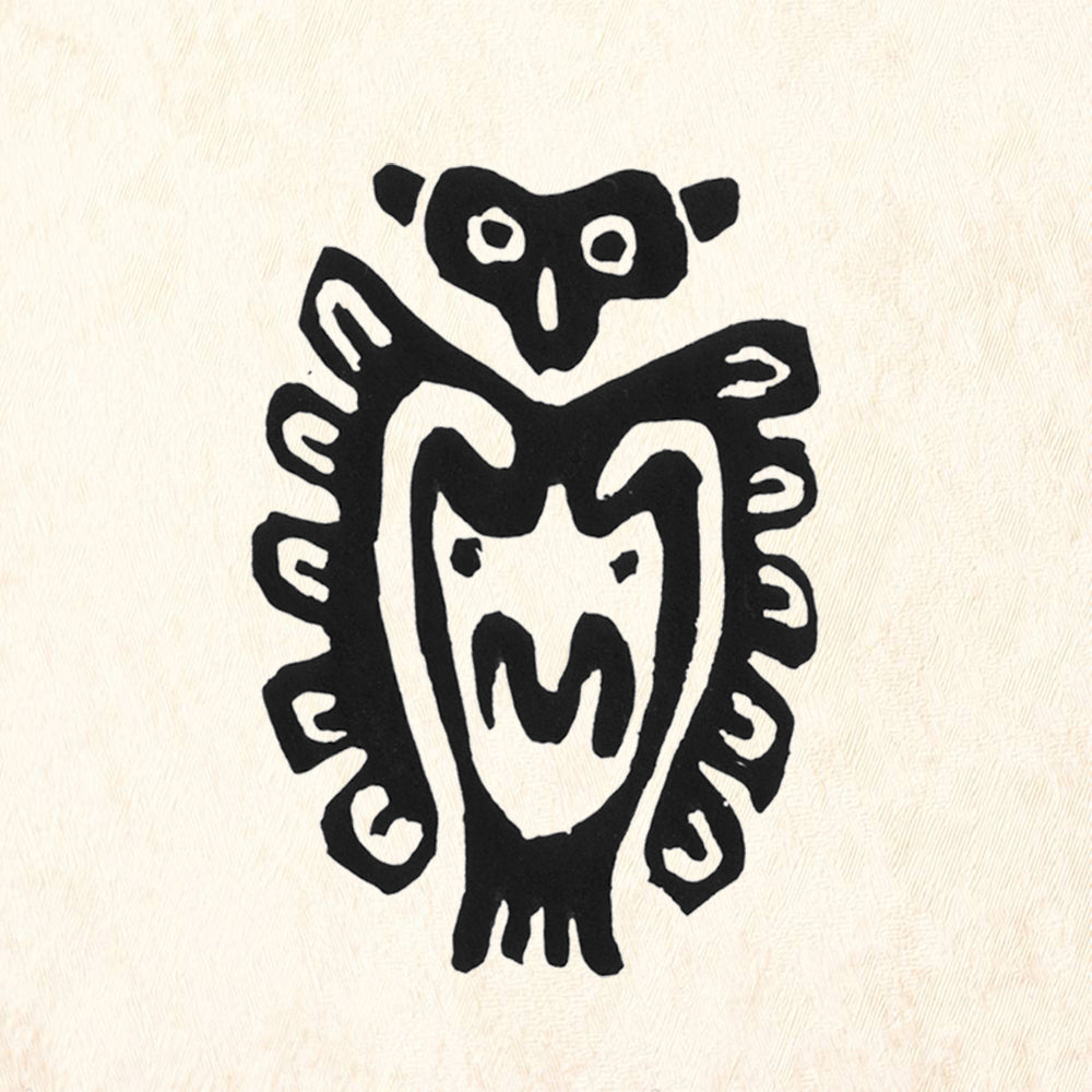 StampaFe Feather Woman Tribal Rubber Art Stamp