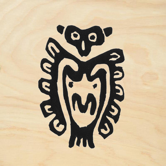 StampaFe Feather Woman Tribal Rubber Art Stamp