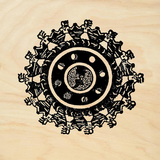 StampaFe All Women Mandala Goddess Rubber Art Stamp