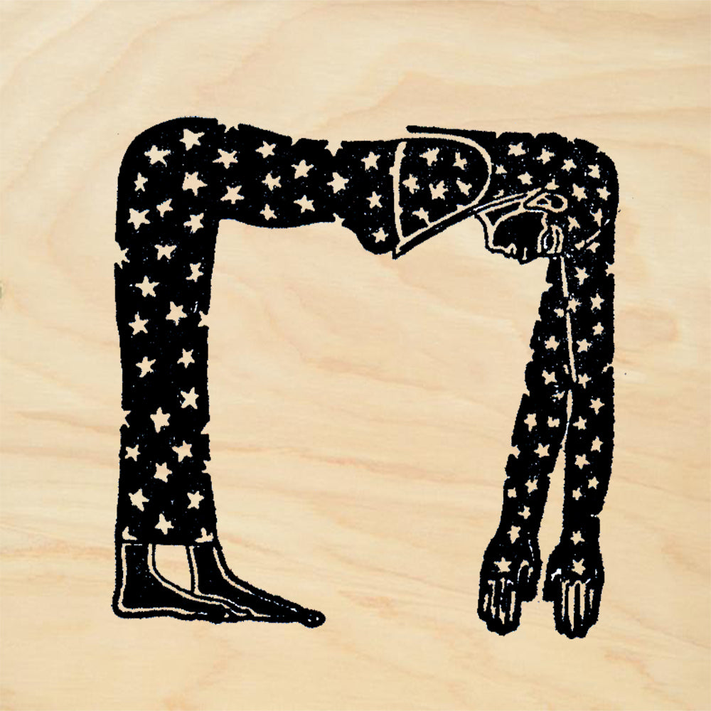 StampaFe Arching Nut Goddess Rubber Art Stamp