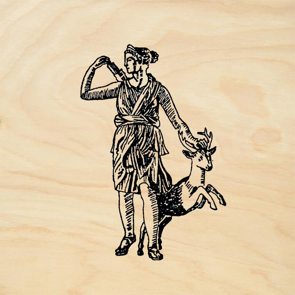 StampaFe Artemis Goddess Rubber Art Stamp