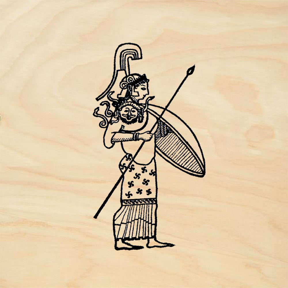 StampaFe Athena Goddess Rubber Art Stamp