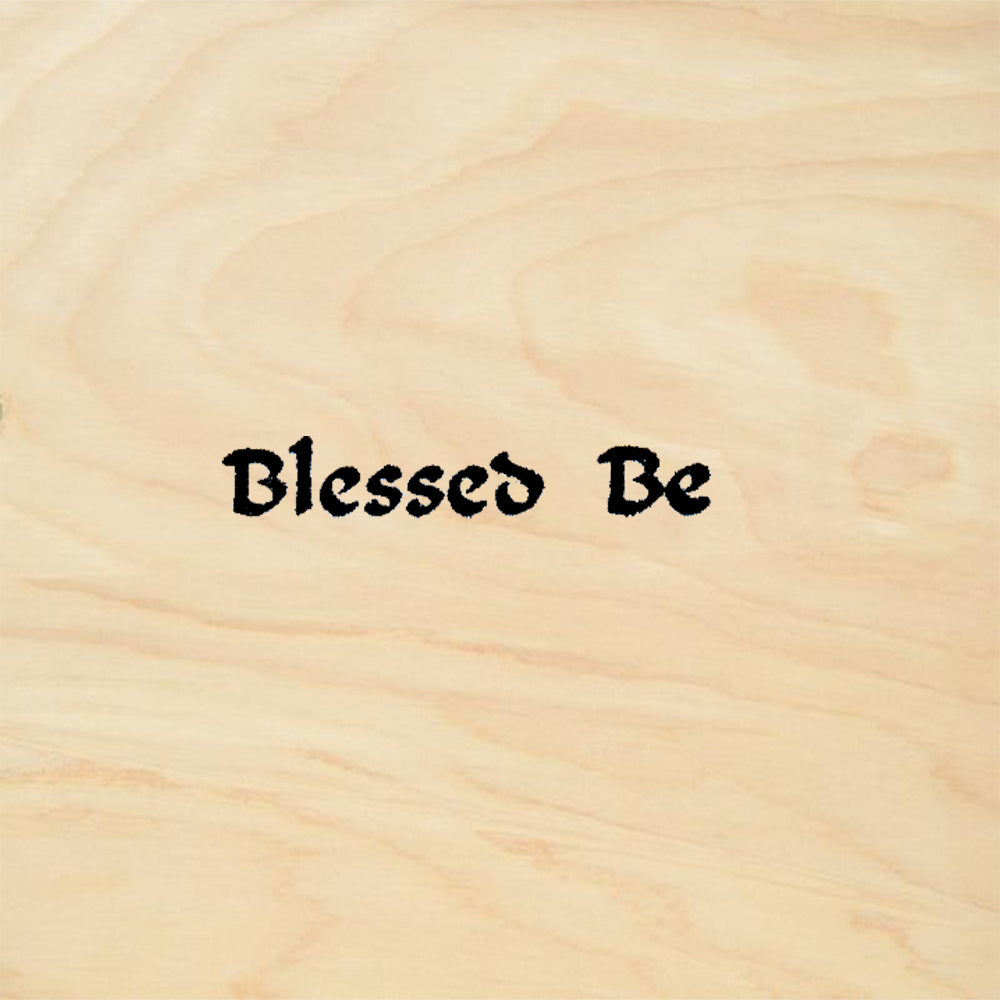StampaFe Blessed Be Rubber Art Stamp