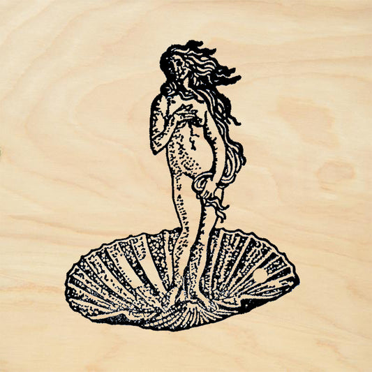 StampaFe Boticelli's Venus Goddess Rubber Art Stamp