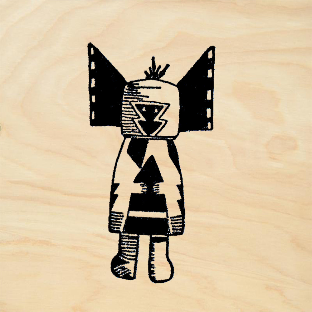 StampaFe Crow Mother Tribal Rubber Art Stamp